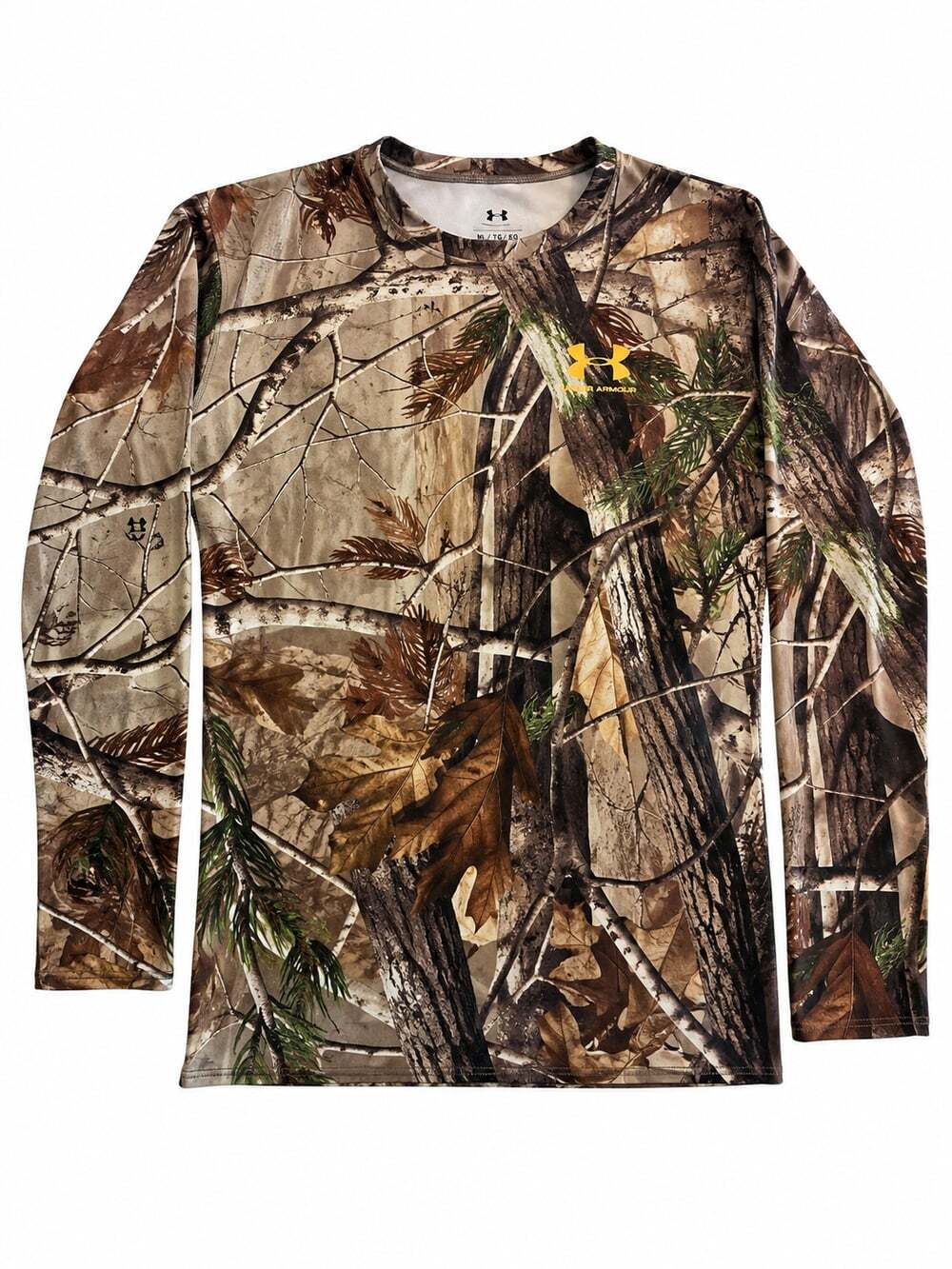 Under Armour Realtree Camo Womens XL Long Sleeve Hunting Stretch Shirt